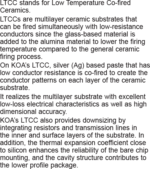 What is LTCC?
